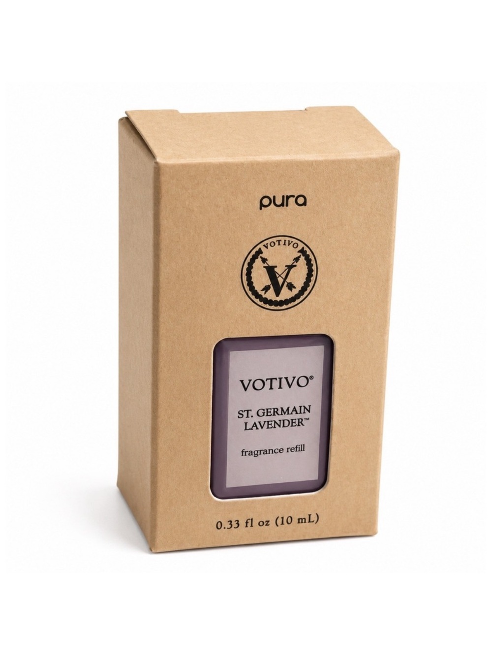Pura Votivo Fragrance Refill St Germain Lavender Oil .33 fl oz Purple Floral New